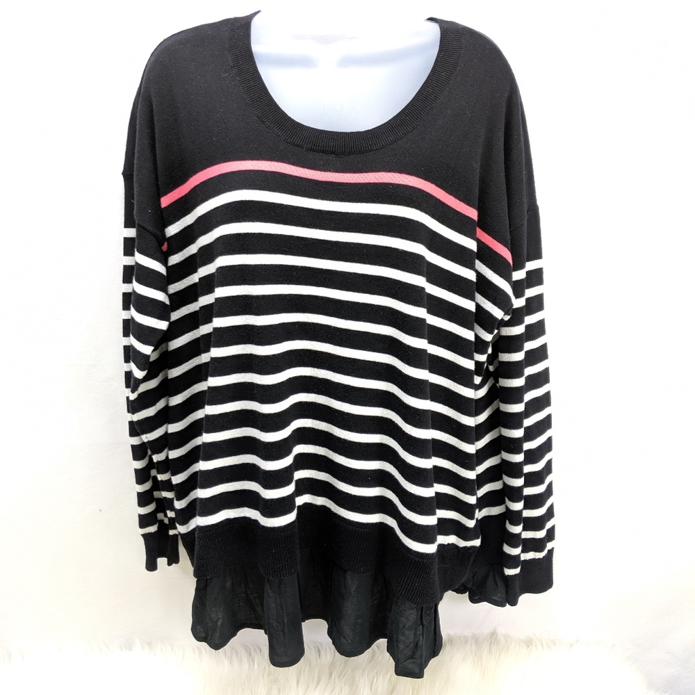 🍒🍒NEW up Torrid Sweater Women Black Co